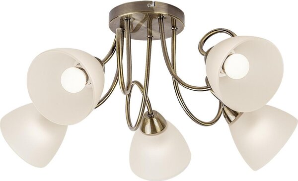 Rabalux 71482 - Prisadený luster PALOMINA 5xE27/60W/230V