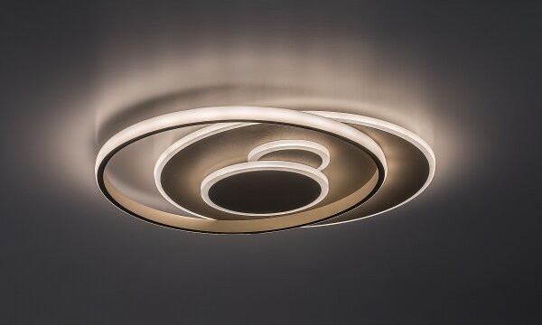 Rabalux 71465 - LED stmievateľné stropné svietidlo BRANTIEL 57W/230V 3000-6000K 48,5x40 cm + diaľkový ovládač