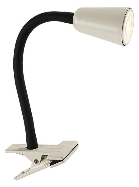 Rabalux 74091 - Stolná lampa s klipom ALDO 1xGU10/7W/230V krémová