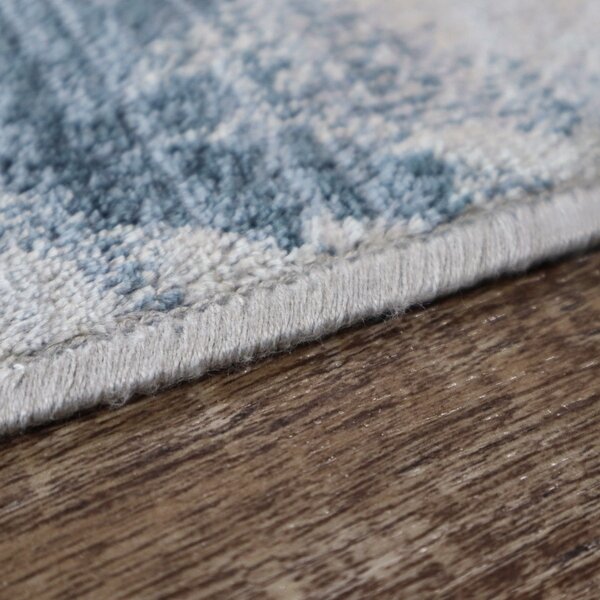 Devos Caby (DC Carpets) , Kusový koberec Isphahan 84427 L. Blue, 67x110, modrá, obývacia izba
