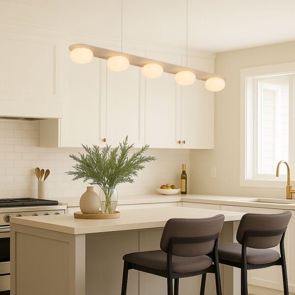 Rabalux 72462 - Závesný luster na lanku GLOWBELLS 5xG9/25W/230V