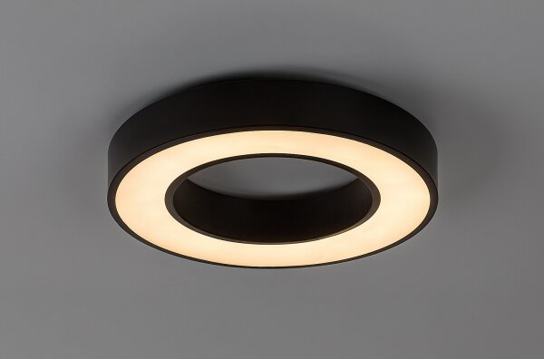 Rabalux 71360 - LED stropné svietidlo CIRANO LED/24W/230V 3000/4000/6500K pr.40cm čierna