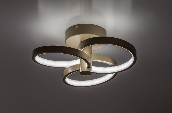 Rabalux 71400-LED stmievateľné stropné svietidlo ISIDORA 32W/230V 3000-6500K priemer 31 cm béžové + diaľkové ovládanie
