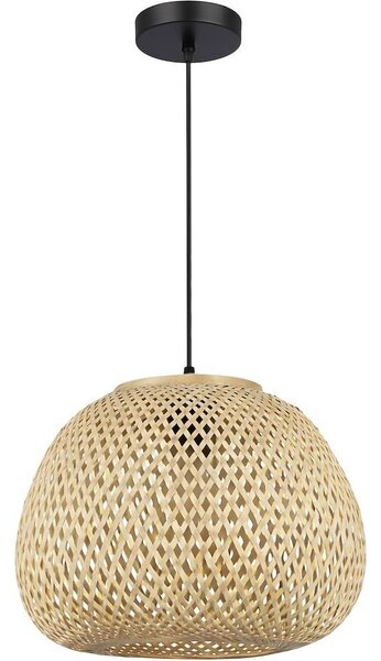 Luster na lanku PETRA 1xE27/15W/230V bambus