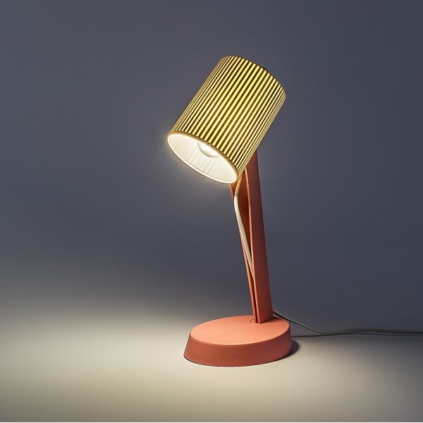 Rabalux 74088 - Stolná lampa SOLVET 1xE14/11W/230V ružová