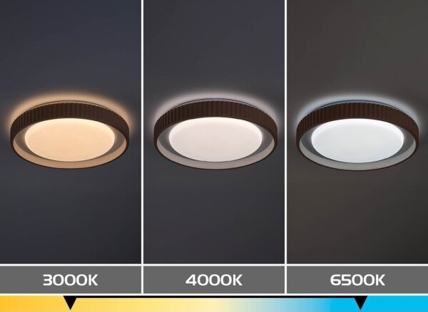 Rabalux 71345 - LED stmievateľné stropné svietidlo PASTELLO LED/48W/230V 3000-6500K priemer 49,5 cm + diaľkový ovládač