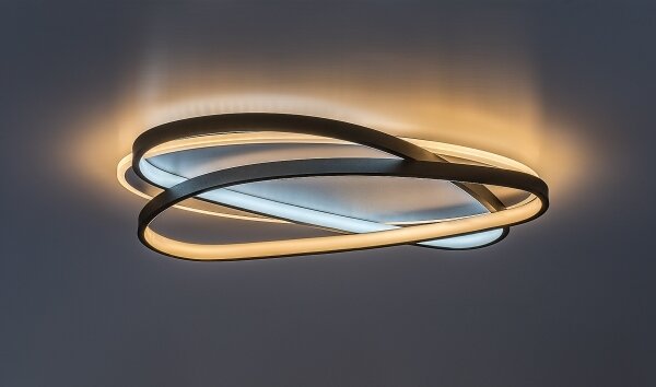 Rabalux 71470 - LED stmievateľné stropné svietidlo BRANTIEL LED/57W/230V 3000-6000K 53x38 cm+DO
