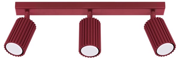 Brilagi - LED bodové svietidlo CRESTO 3xGU10/10W/230V bordové