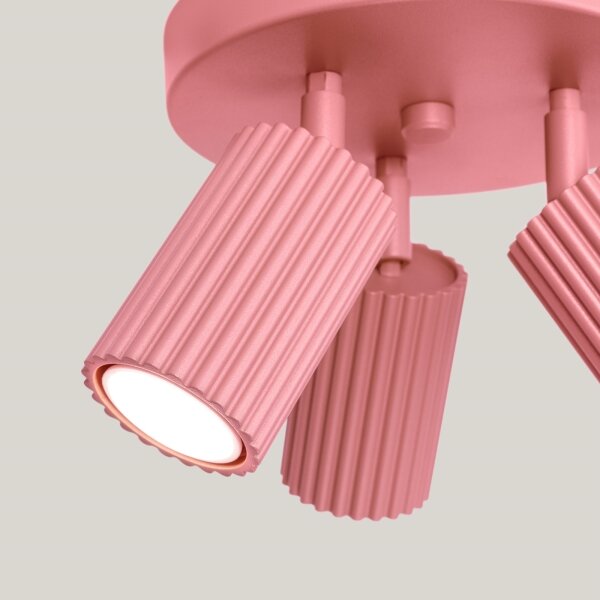 Brilagi - LED bodové svietidlo CRESTO 3xGU10/10W/230V ružové