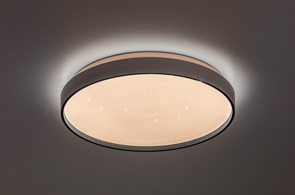 Rabalux 71449 - ZERAVA LED stmievateľné stropné svietidlo LED/34W/230V 3000-6500K pr. 38 cm + diaľkový ovládač