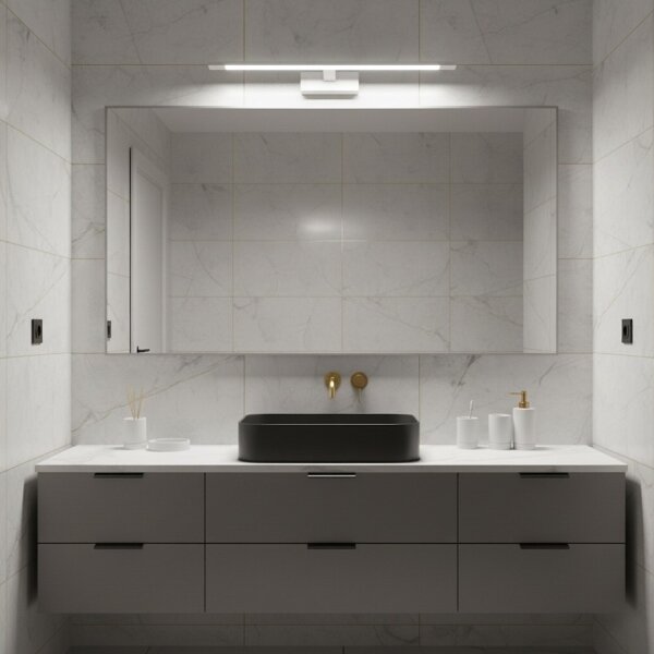 Kúpeľňové osvetlenie zrkadla KLIMT LED/12W/230V 3000/4000/6000K 60 cm IP44 biela