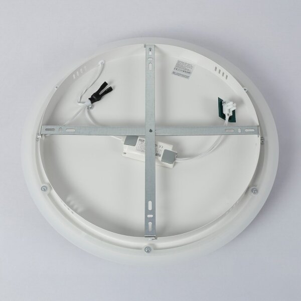 LED stropné svietidlo HALO LED/38W/230V priemer 50 cm čierna