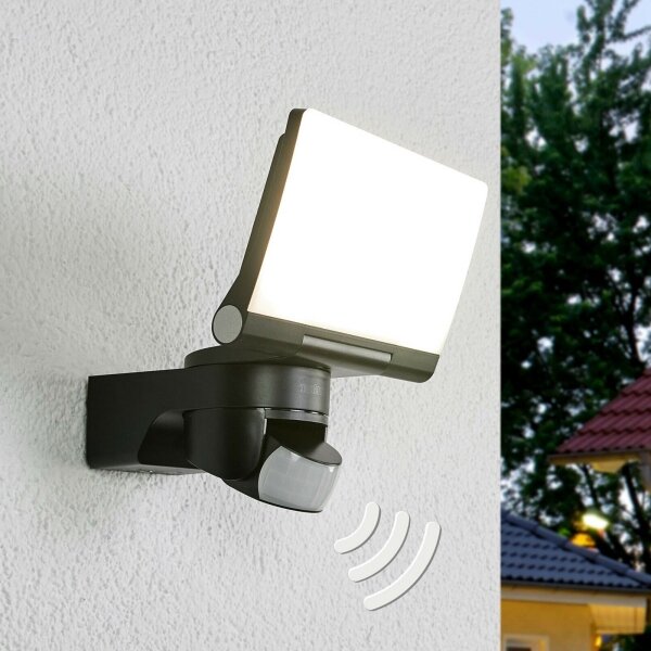 Steinel 065447 - LED Reflektor so senzorom XLED HOME LED/13,5W/230V IP44 čierna