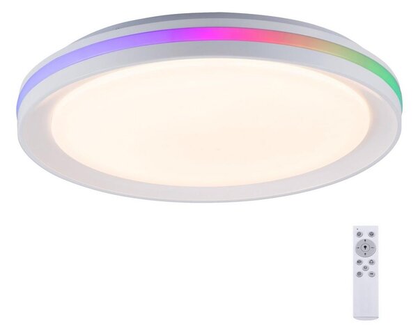 Leuchten Direkt Leuchten Direkt 15544-16-LED RGB Stmievateľné stropné svietidlo RIBBON 15W/230V+DO W2841 + záruka 3 roky zadarmo