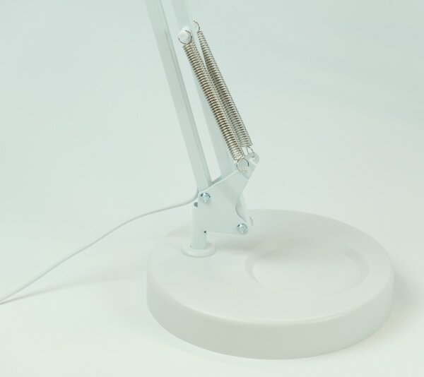 Brilagi - LED Stmievateľná stolná lampa s lupou LED/12W/5V 3000/4200/6000K biela