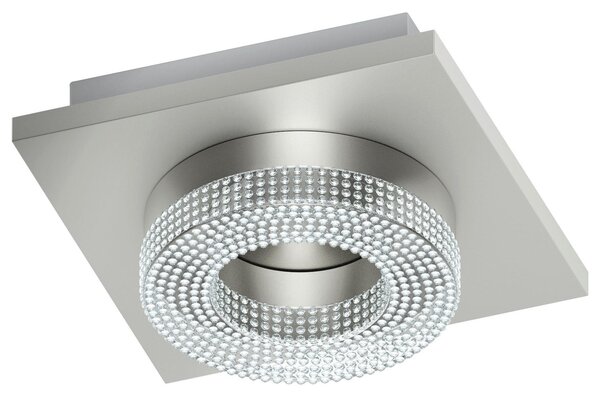 STROPNÉ LED SVIETIDLO, 14/14/6 cm Eglo - Online Only bytové doplnky, Online Only