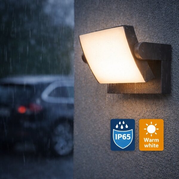 Brilagi - LED Vonkajšie nástenné svietidlo ANKLE LED/18W/230V 4000K IP65