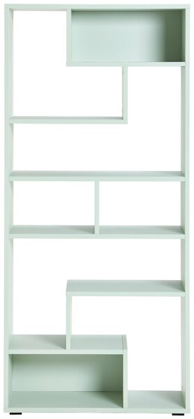 DELIACA STENA, svetlozelená, 92/202/30 cm Hom`in - Kancelárske regály