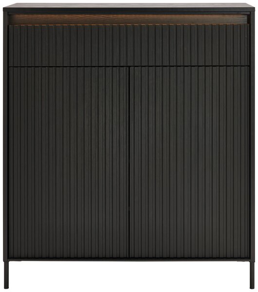 SKRINKA NA TOPÁNKY, čierna, 92/104/40 cm Hom`in - Skrine, regály & police na topánky