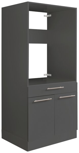 SKRINKA NA PRÁČKU, antracitová, 67,5/162/67,5 cm - Skrine do chodby