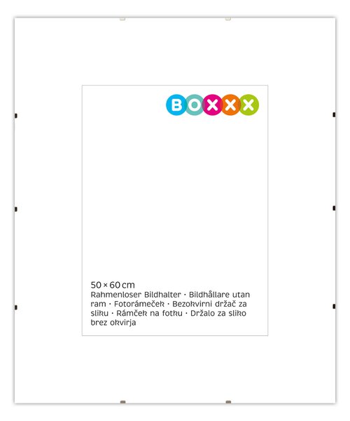 RÁM S KLIPMI, 1, 60/50/1 cm Boxxx - Rámy na obrazy