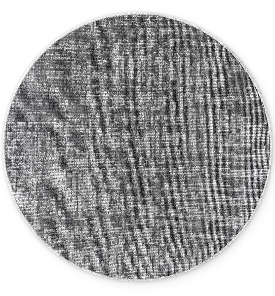 ELLE Decoration , Kusový koberec Brilliance Prisma 106310 Silver Grey z kolekcie Elle kruh, 160x160 (priemer) kruh, šedá, obývacia izba