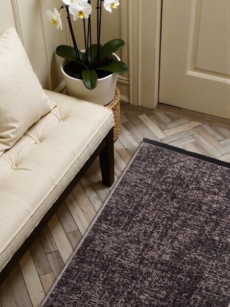 ELLE Decoration , Behúň Brilliance Prisma 106311 Brown z kolekcie Elle, 80x250, hnedá, obývacia izba