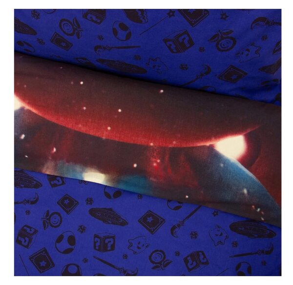 3D Bavlnené obliečky MARIO GALAXY farebné, 100% bavlna Rozmer obliečky: 70 x 80 cm | 140 x 200 cm