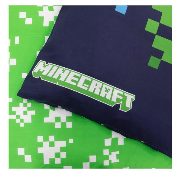 Detské obliečky MINECRAFT HEROES farebné Rozmer obliečky: 70 x 80 cm | 140 x 200 cm