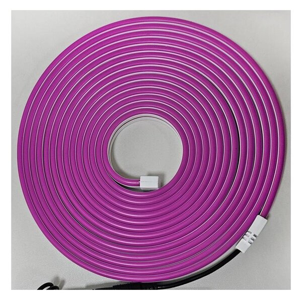 LED Flexibilný pásik NEON LED/10W/230V 5 m IP65 fialová