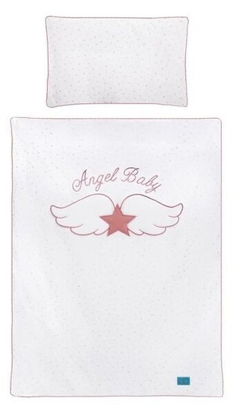 6-dielne posteľné obliečky Belisima Angel Baby 100/135 ružové, Vhodnosť: Pre dievčatá
