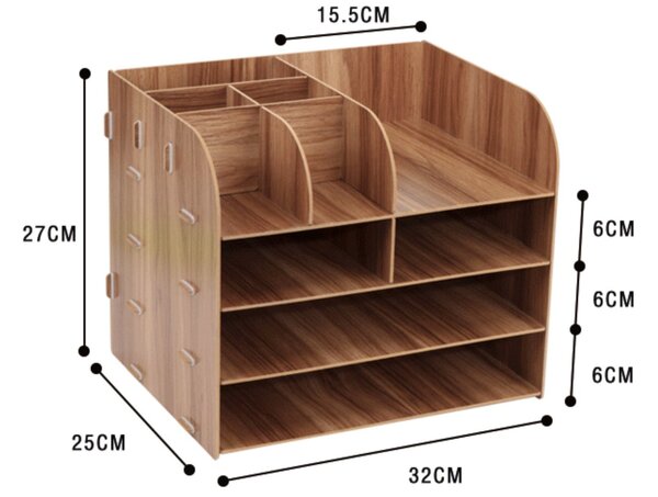 Kombinovaný DIY zakladač na dokumenty QS502 čierny