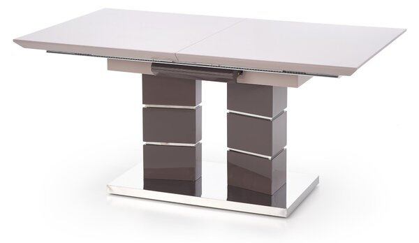 Jedálenský stôl Gera (pre 6 až 8 osôb) (popolavá + tmavý popol). Vlastná spoľahlivá doprava až k Vám domov. 770443