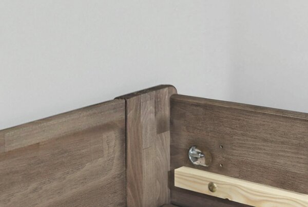 Vyvýšená váľanda jednolôžko z masívu FUTON, masív buk