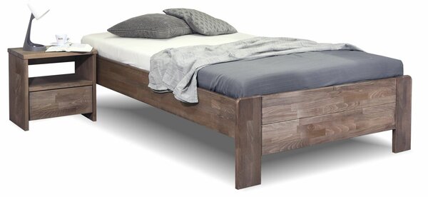 Vyvýšená váľanda jednolôžko z masívu FUTON, masív buk