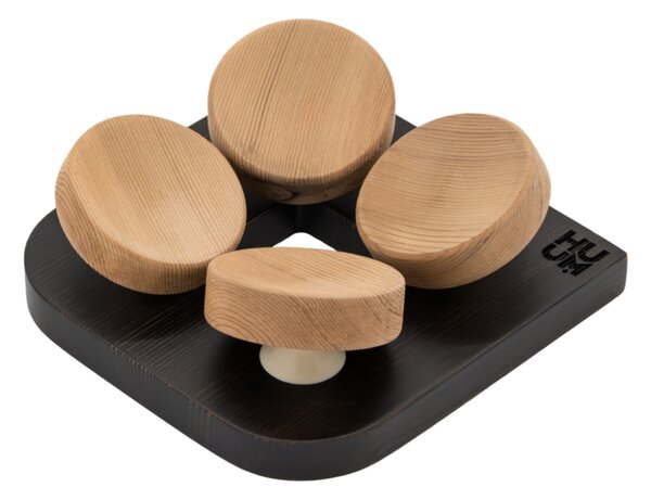 HUUM ergonomický podhlavník do sauny TASA black