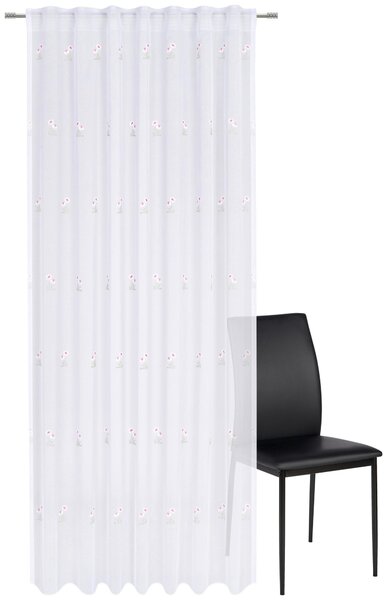 HOTOVÝ ZÁVES, priehľadné, 140/245 cm Esposa - Záclony & závesy