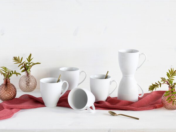SADA HRNČEKOV NA KÁVU porcelán keramika 6-dielne Creatable - Jedálenské sety, Online Only