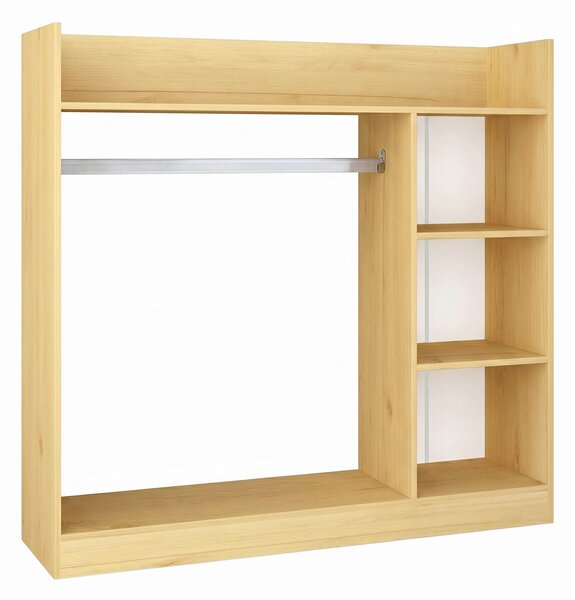 OTVORENÁ ŠATNÍKOVÁ SKRIŇA, 118/115/35 cm Livetastic - Skrine, Online Only