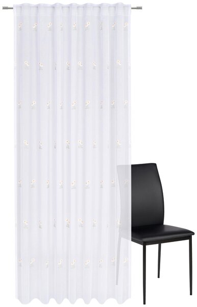 HOTOVÝ ZÁVES, priehľadné, 140/245 cm Esposa - Záclony & závesy