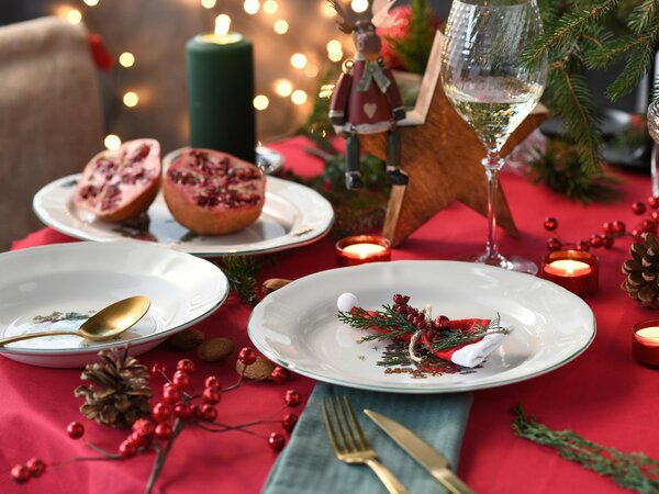 JEDÁLENSKÝ SERVIS Tannenbaum bunt 12-dielne Creatable - Jedálenské sety, Online Only