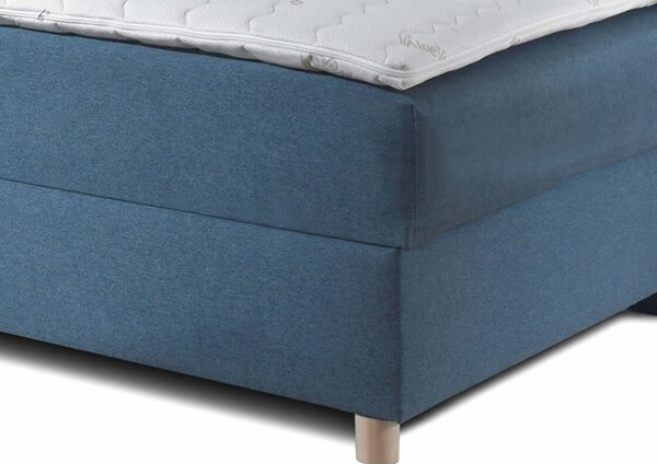 Posteľ boxspring s úložným priestorom NOVO s hlavovým čelom