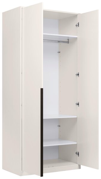 SADA VKLADACÍCH POLÍC, biela, 90/1,6/49 cm P & B - Skrine, Online Only