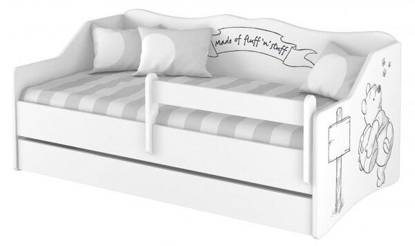 Detská posteľ Lulu Disney Macko Pú 160x80 cm