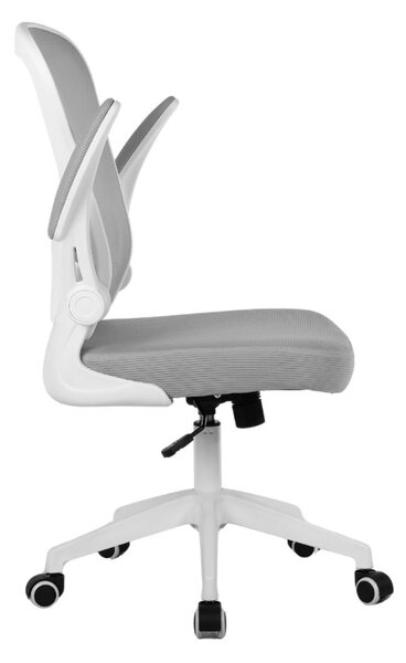 Detská otočná stolička Neoseat LEXI — látka, sivá