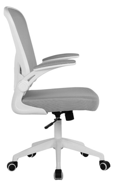 Detská otočná stolička Neoseat LEXI — látka, sivá