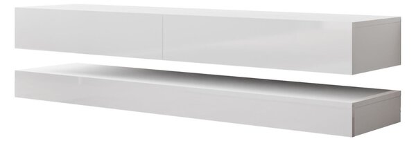 TV STOLIK SALLE BIELY LESK 140 cm
