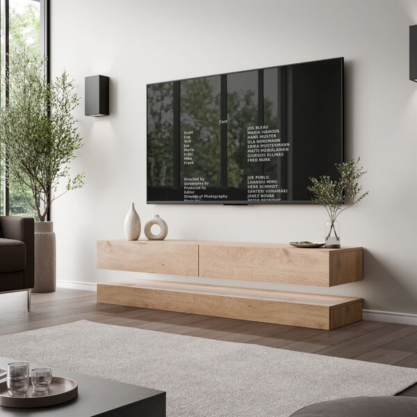 TV STOLIK SALLE DUB WOTAN 140 cm