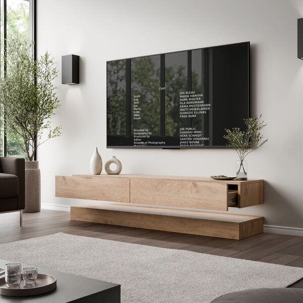 TV STOLIK SALLE DUB WOTAN 140 cm