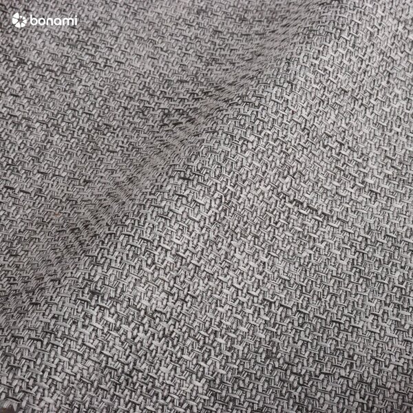Sivá čalúnená dvojlôžková posteľ s úložným priestorom s roštom 160x200 cm Lotte – Meise Möbel